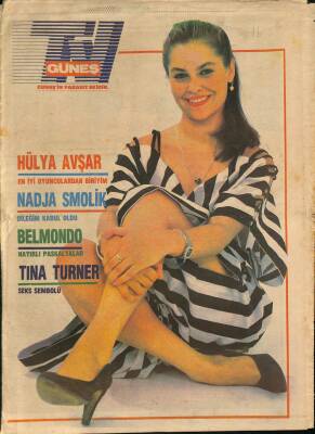 Güneş Gazetesi Tv Eki - Hülya Avşar En İyi Oyunculardan Biriyim GZ114769 - 1