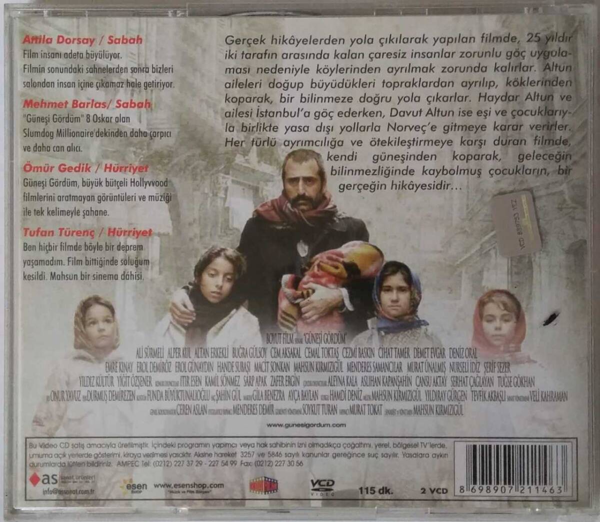 Güneşi Gördüm VCD Film VCD6438 - 2