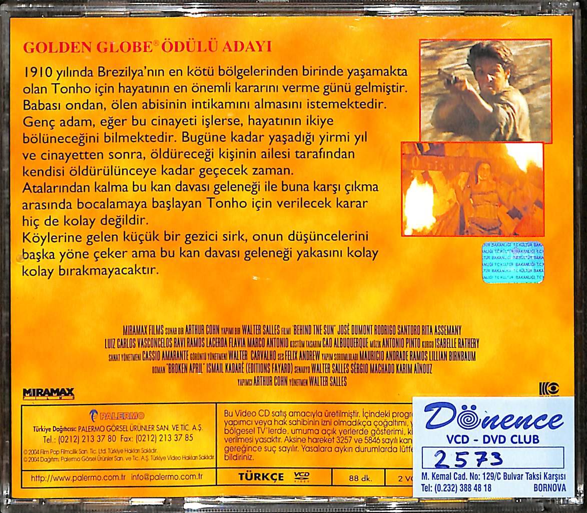 Güneşin Ardında – Abril Despedaçado (2001) Orijinal VCD Film VCD29074 - 2