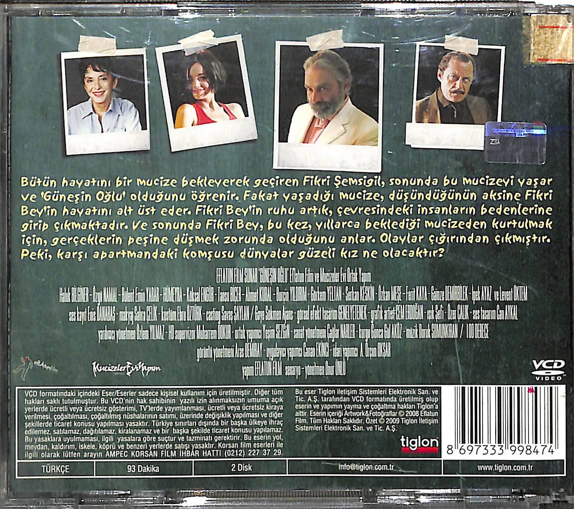 Güneşin Oğlu VCD Film (İkinci El) VCD26966 - 2