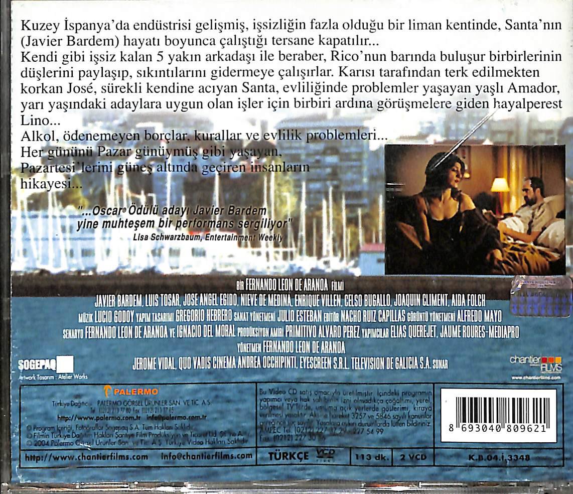 Güneşli Pazartesiler - Los lunes al sol (2002) Orjinal VCD Film VCD28903 - 2