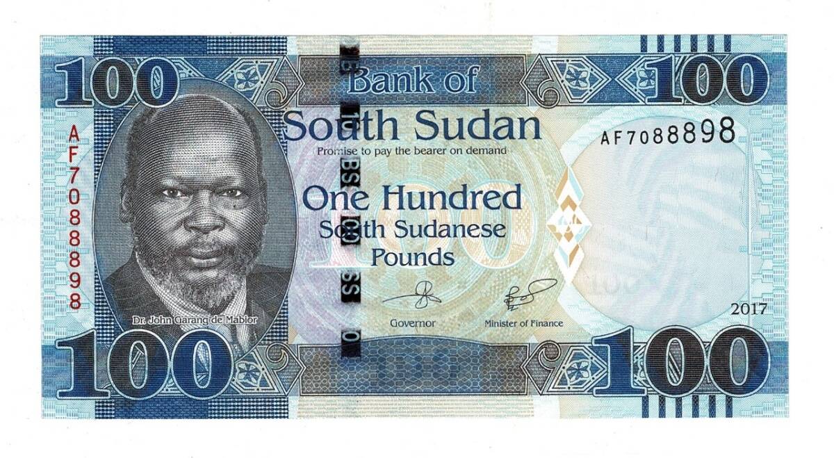Güney Sudan 100 Pounds 2017 ÇİL YKP8465 - 3