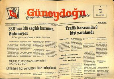 Güneydoğu 19 Mart 1983 - SSKnın 310 Sağlık Kurumu Bulunuyor GZ122412 - 1