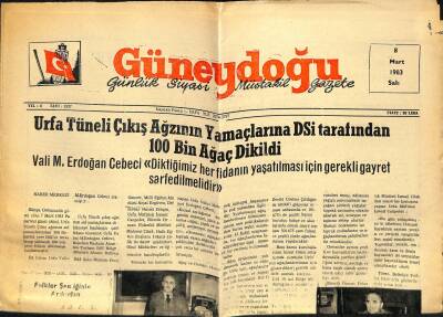 Güneydoğu 8 Mart 1983 - Urfasporun Ortaya Koyduğu Futbol Beğenilmedi GZ122392 - 1