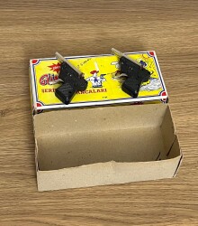 Güngör Şeritli Tabancaları 2 Adetli Kutu #BAK95 - 5