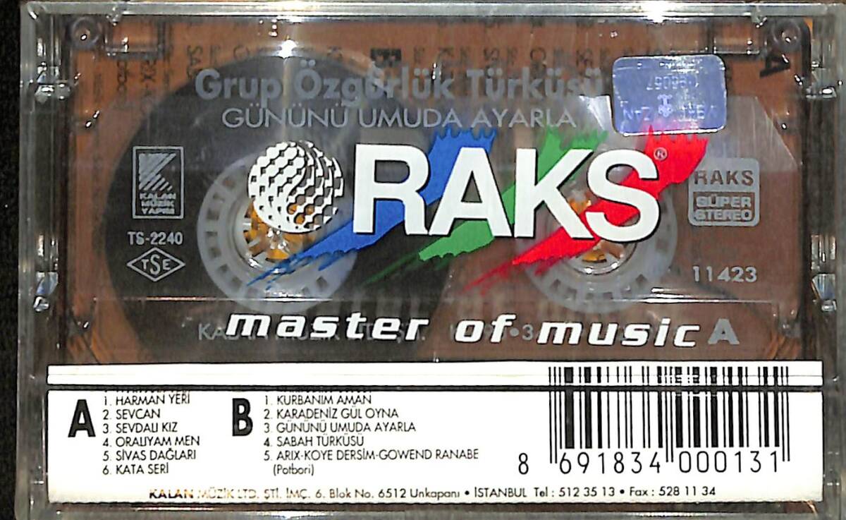 Gününü Umuda Ayarla - Özgürlük Türküsü Kaset (Sıfır) KST28078 - 2