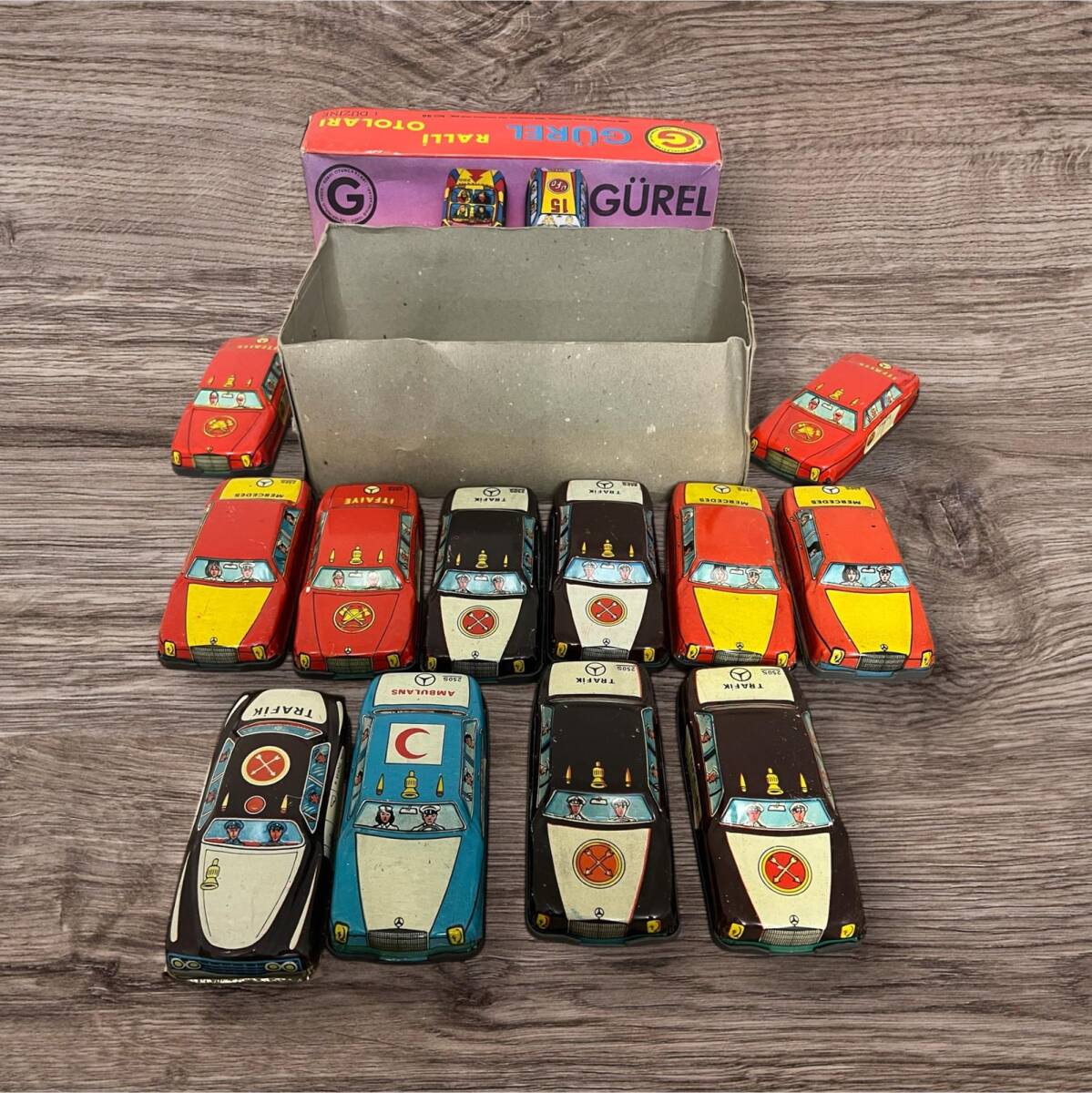 GÜREL RALLİ OTOLARI KUTUSUNDA 12 Adet #OYN208 - 4