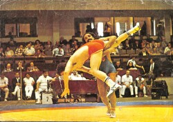 Güreş Kartpostal KRT17845 - Gökçekoleksiyon