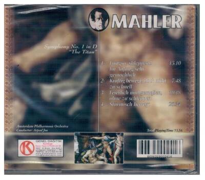 Gustav Mahler - Symhony No.1, The Titan CD Müzik (Sıfır Ürün) CD7 - 6