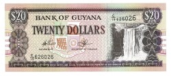 Guyana 20 Dolar (1996-2009) ÇİL YKP8425 - 3
