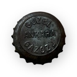 Güzel Ankara Gazozu 1940s Kabartma Taç Kapak 