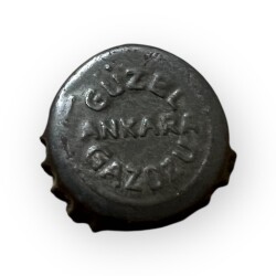 Güzel Ankara Gazozu 1960s Kabartma Gazoz Kapağı CMK10-5267 - 1