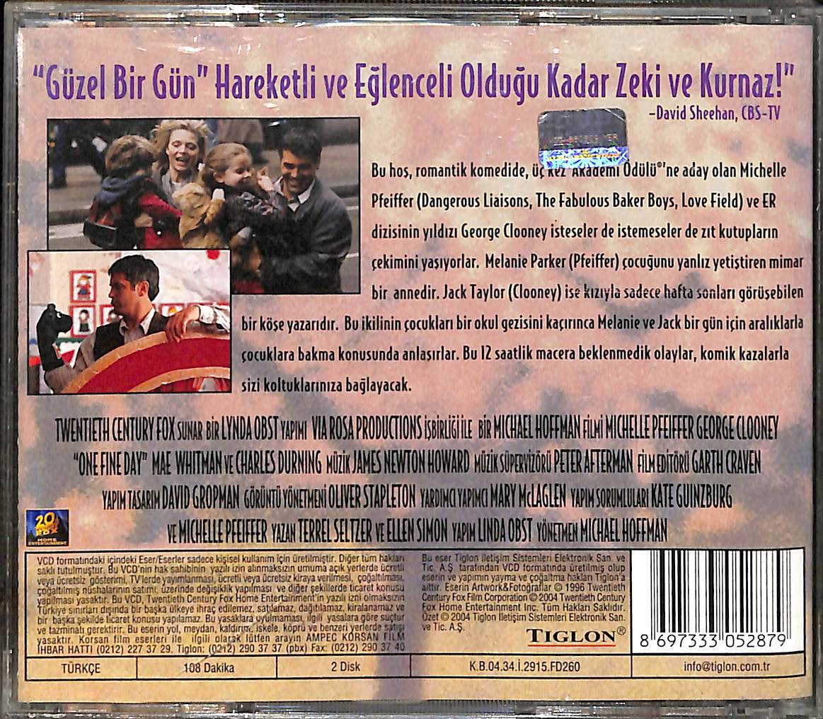 Güzel Bir Gün – One Fine Day (1996) Orijinal VCD Film VCD28492 - 2