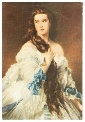 Güzel Kadın Temalı Kartpostal KRT3336 - Gökçekoleksiyon