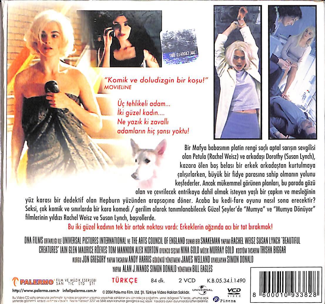 Güzel Şeyler - Beautiful Creatures (2000) Orijinal VCD Film ' Rachel Weisz - Susan Lynch ' VCD28456 - 2