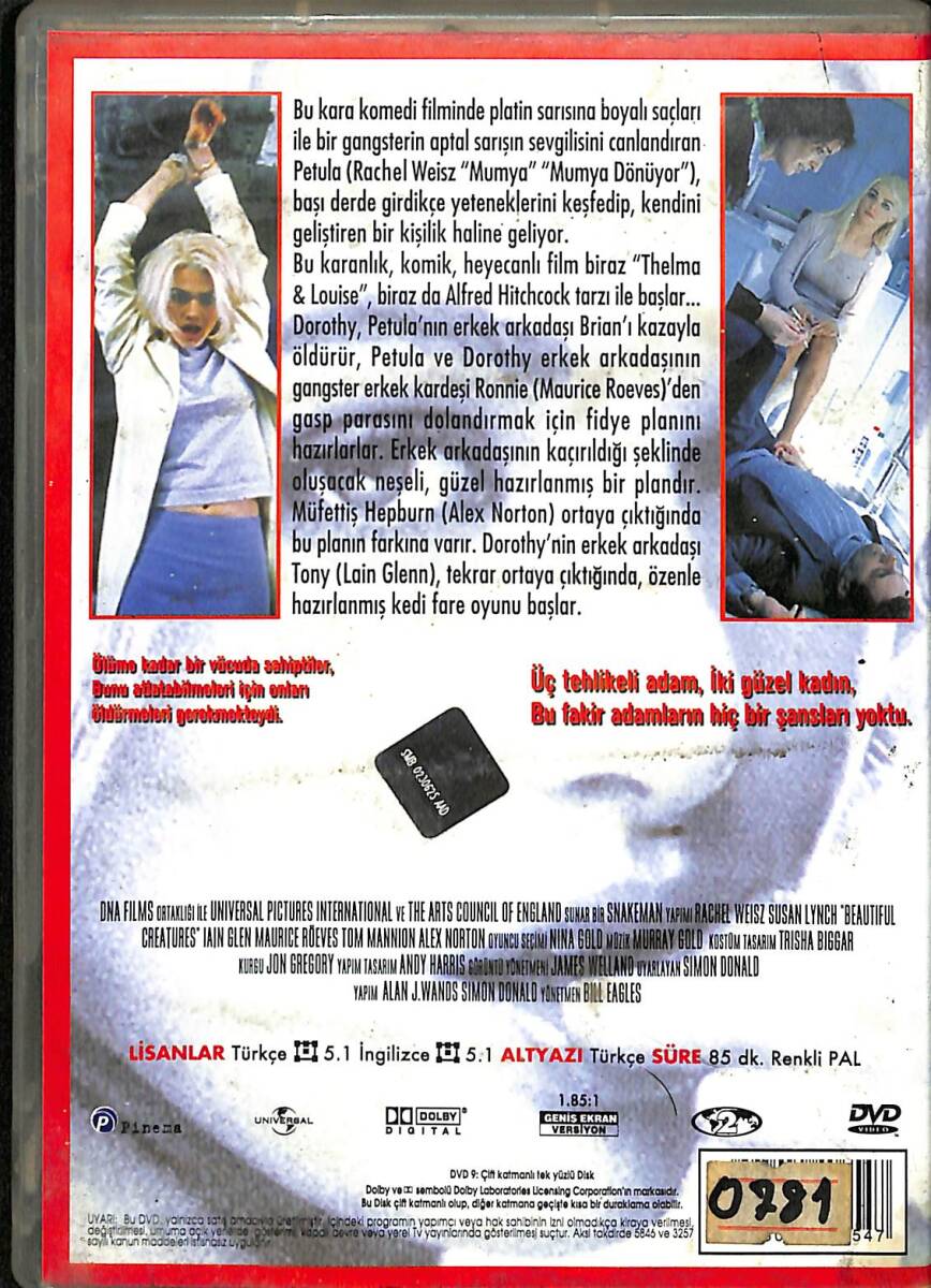 Güzel Şeyler - Beautiful Creatures DVD (İkinci El) DVD2741 - 2