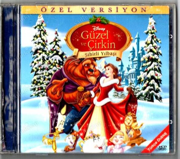 Güzel ve Çirkin Sihirli Yılbaşı (1997) VCD Çizgi Film ***ÇOK NADİR FİLM*** VCD28163 - 1
