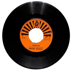 Erkin Koray – Şaşkın & Eyvah 45′lik Plak (10/6) PLK27434 - Gökçekoleksiyon