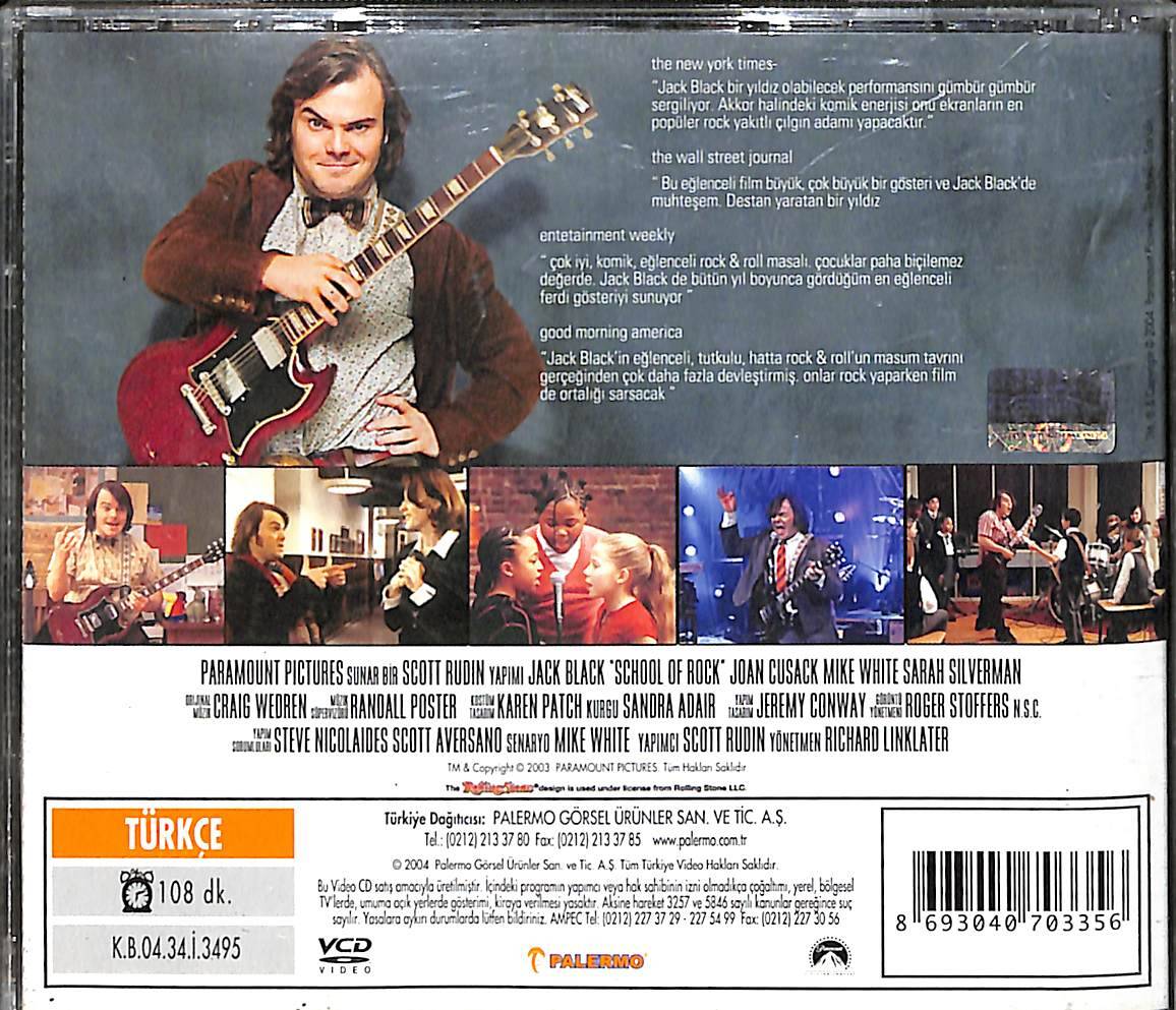 Hababam Rock -Scholl Of Rock VCD Film (İkinci El) VCD27853 - 2