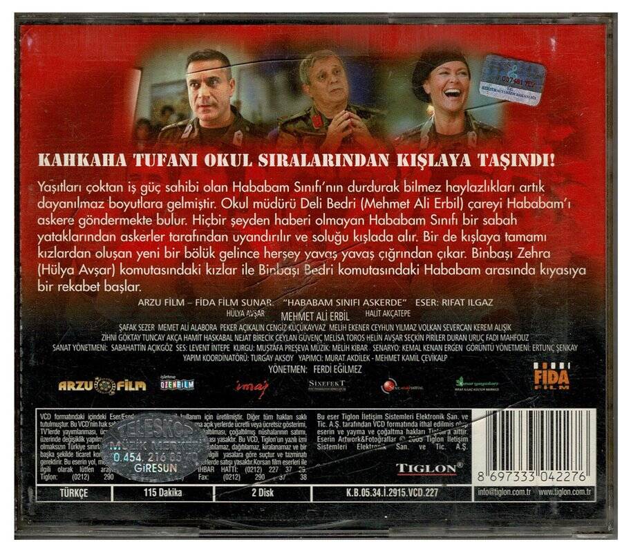 Hababam Sınıfı Askerde VCD Film VCD71 - 2