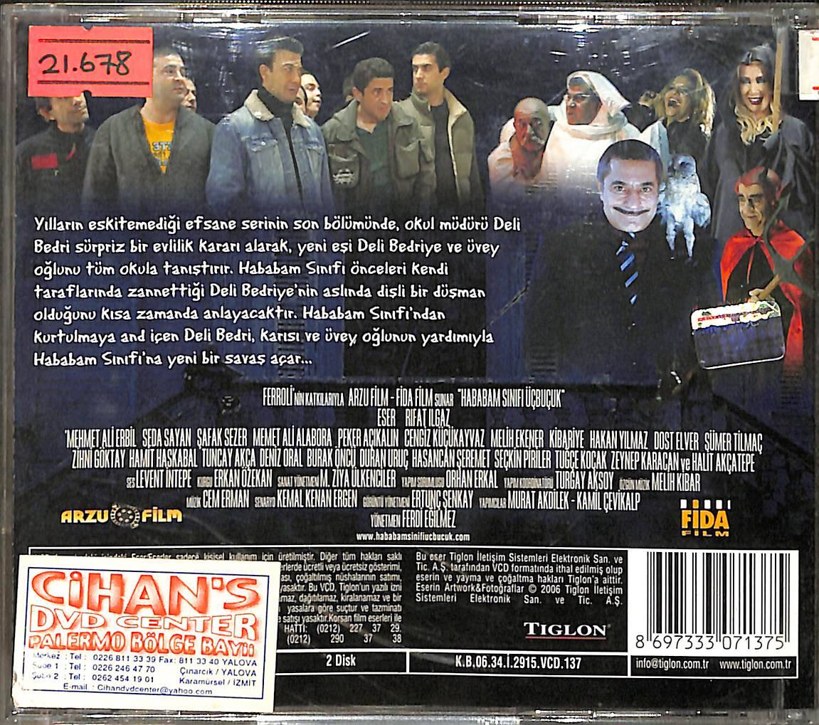 Hababam Sınıfı Üç Buçuk VCD Film (İkinci El) VCD26816 - 2