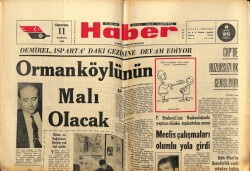 Haber Gazetesi 11 Haziran 1966 - Kabadayılar Bir Polisi Denize Attılar GZ61180 - 2