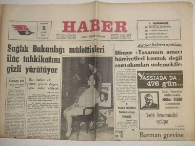 Haber Gazetesi - 11 Mart 1967 - Petrol Ofisi Genel Müdürü Görevden Alınıyor GZ112523 - 1