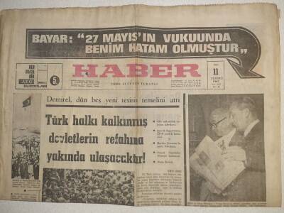 Haber Gazetesi - 11 Temmuz 1967 - Karacabeyde Difteri Salgını GZ112544 - 1