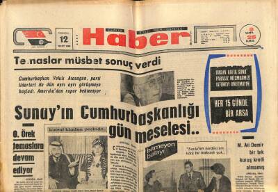 Haber Gazetesi 12 Mart 1966 - Gönül Yazar Halimemi Söylemeğe Mecburum GZ76275 - 1