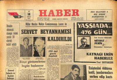 Haber Gazetesi 14 Şubat 1967 - Zeki Müren 5 Yaşındaki Çocuğu Evlat Edindi GZ86788 - 1