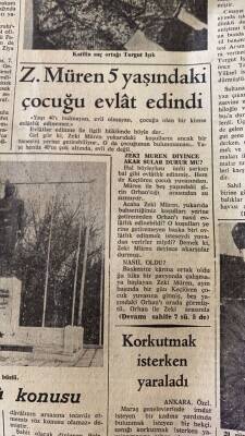 Haber Gazetesi 14 Şubat 1967 - Zeki Müren 5 Yaşındaki Çocuğu Evlat Edindi GZ86788 - 2