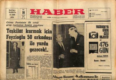 Haber Gazetesi 16 Mayıs 1967 - Gureba Hastahanesi Üzerinde 500 Yataklı Bina Yapılıyor GZ90258 - 1