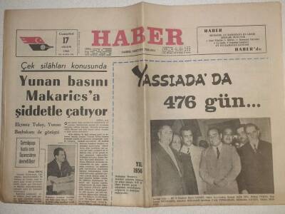 Haber Gazetesi - 17 Aralık 1966 - Yassıada da 476 Gün GZ112469 - 1