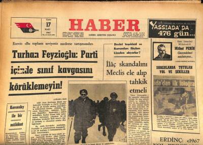 Haber Gazetesi 17 Mart 1967 - Florya Tesislerine 8 Milyon Liralık Yatırım Yapılacak GZ86701 - 1