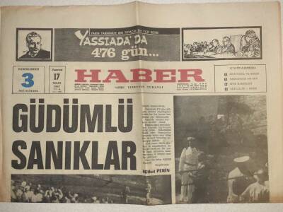 Haber Gazetesi - 17 Nisan 1967 - Güdümlü Sanıklar GZ112502 - 1