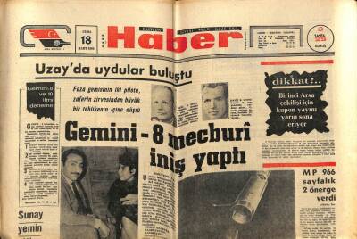 Haber Gazetesi 18 Mart 1966 - Shell Şirketi Petrol İthalini Durdurdu GZ76333 - 1