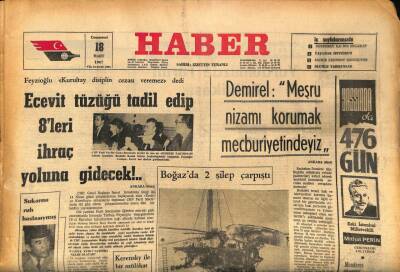 Haber Gazetesi 18 Mart 1967 -Batman da Kadınlar Var Erkeklerden Çok Daha Söz Sahibi GZ86700 - 1