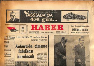 Haber Gazetesi 23 Ocak 1967 - Muammer Aksoyun Tahliyelerde Oynadığı Rol GZ85882 - 1
