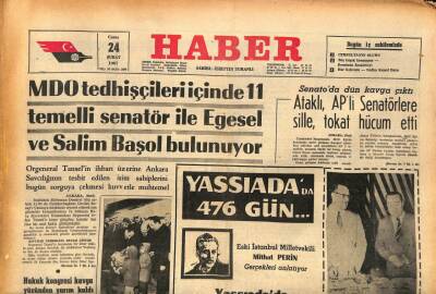 Haber Gazetesi 24 Şubat 1967 - Türkiyede İlk Suni Mide Ameliyatı Yapıldı GZ86673 - 1