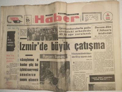 Haber Gazetesi - 26 Nisan 1966 - Sulukulenin Son Düğünü Yıkım Yüzünden Yapılamadı GZ112584 - 1