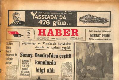 Haber Gazetesi 27 Ocak 1967 - Endonezyada Bir İç Savaş Çıkması Muhtemel GZ85878 - 1