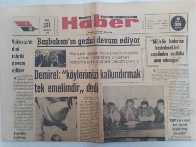 Haber Gazetesi - 28 Haziran 1966 - Koredeki Birliğimiz Çekiliyor GZ112433 - 1