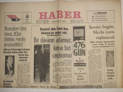 Haber Gazetesi - 28 Mart 1967 - Yabancı Kaynaklara İhtiyaç Azalıyor GZ112501 - 1