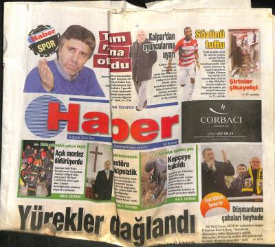 Haber Gazetesi 4 Şubat 2014 - Fuat Köktaş Termede - Saathane Esnafı Yargıya Gidiyor GZ96683 - 1