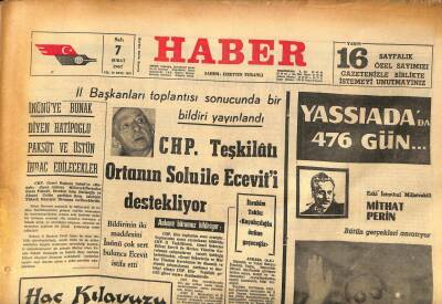 Haber Gazetesi 7 Şubat 1967 - 1968den Sonra Her İsteyen Telefon Alabilecek GZ87021 - 1