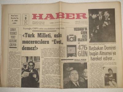 Haber Gazetesi - 9 Mayıs 1967 - Tohumluk Buğday İthal Edilecek GZ112498 - 1