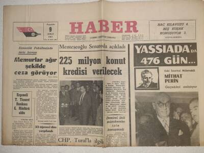 Haber Gazetesi - 9 Şubat 1967 - 225 Milyon Konut Kredisi Verilecek GZ112517 - 1