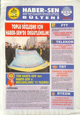 Haber-Sen Bülteni 7 Mart 2007 - Emekçiler 2007 Bütçesine Hayır Dedi - İşkollarımızda Çalışan Kadınların Sorunlarını Bakana İlettik GZ95342 - 1