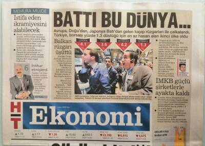 Haber Türk Ekonomi Gazetesi 3 Mart 2009 Sözün Bittiği Yere Geldik - GZ44751 - 1