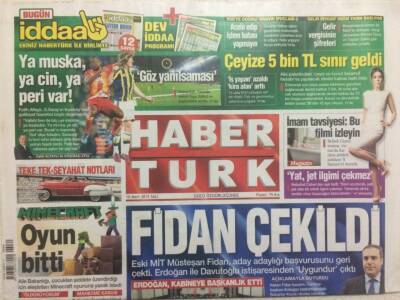 Haber Türk Gazetesi 10 Mart 2015 - Nebahat Çehreden Aşk Tarifi Yat Jet İlgimi Çekmez GZ29378 - 1